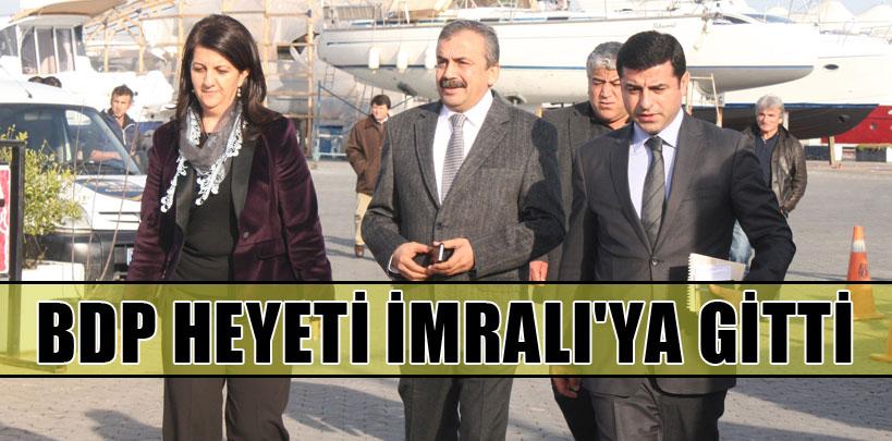 BDP heyeti İmralı'ya gitti