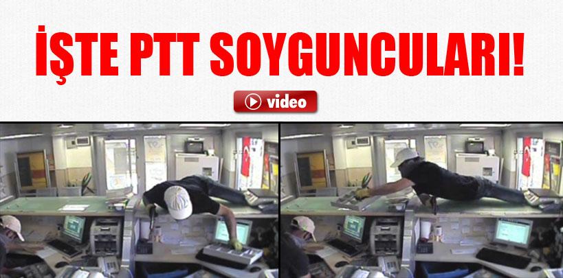 Bakırköy'deki PTT şubesini soyan hırsızlar kamerada