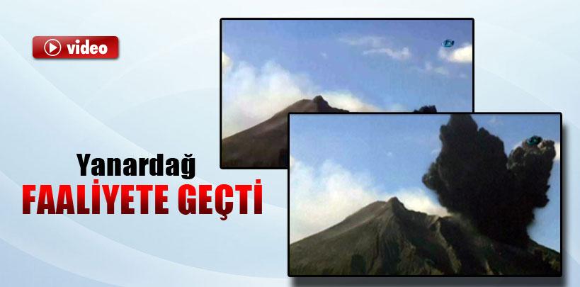 Japonya'da Sakurajima Yanardağı faaliyete geçti