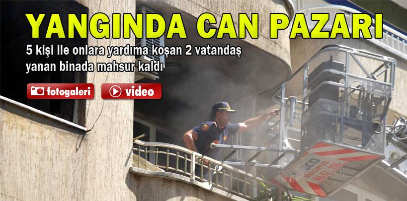 Aydın'daki yangında can pazarı yaşandı