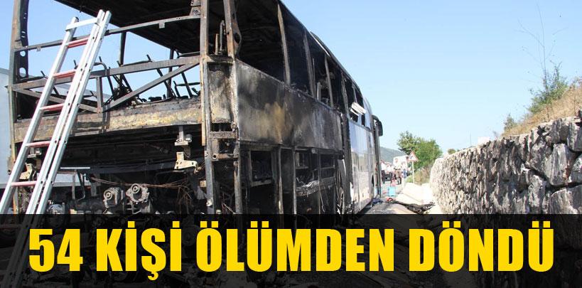 Bursa'da 54 kişi ölümden döndü