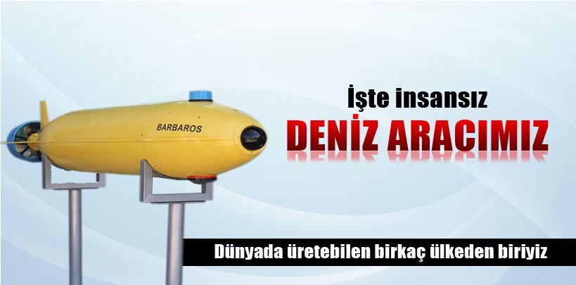 Türkiye, insansız deniz aracı üretti