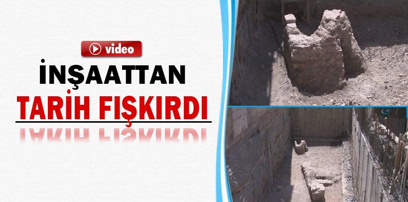 Fatih'te inşaattan tarih çıktı