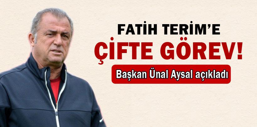 Fatih Terim, hem Galatasaray'ı hem de Milli Takım'ı çalıştıracak