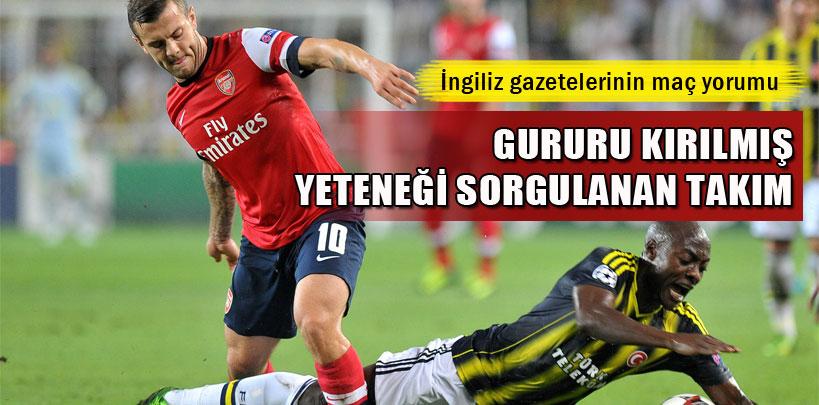 İngiliz gazetelerinin Fenerbahçe-Arsenal maç yorumları