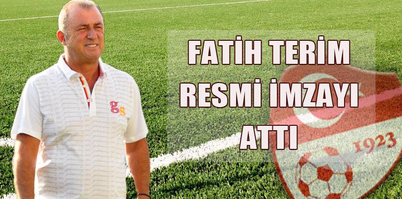 Fatih Terim resmen Milli Takım'da