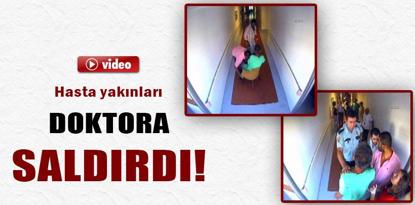 Tekirdağ'da hasta yakınları doktora saldırdı