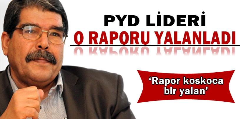 PYD Lideri Salih Müslim, kimyasal silah raporunu yalanladı