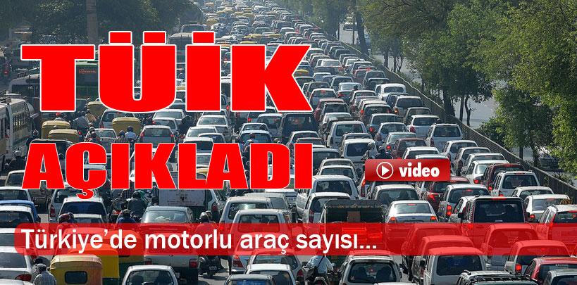 TÜİK motorlu kara taşıtları istatistiklerini açıkladı