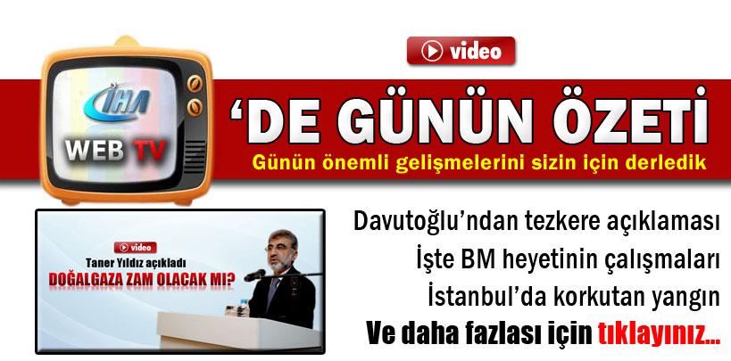 27 Ağustos 2013 gününün önemli gelişmeleri