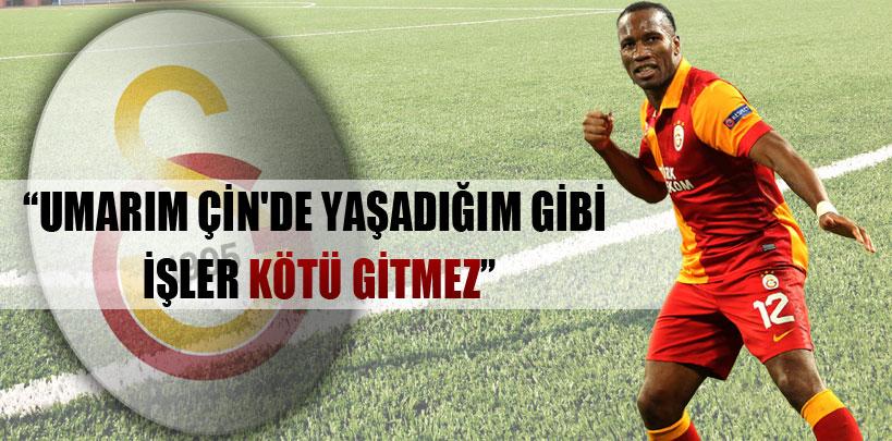 Drogba, 'Umarım Çin'de yaşadığım gibi işler kötü gitmez'