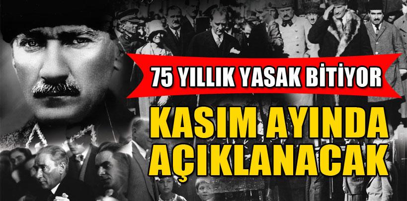 Aytunç Altındal, ‘Atatürk'ün vasiyeti Kasım ayında açıklanacak'