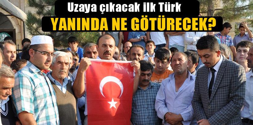 Uzaya Kuran-ı Kerim, Türk Bayrağı ve seccade götürecek