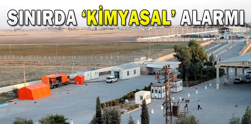 Akçakale Sınır Kapısı'nda 'kimyasal' önlemi