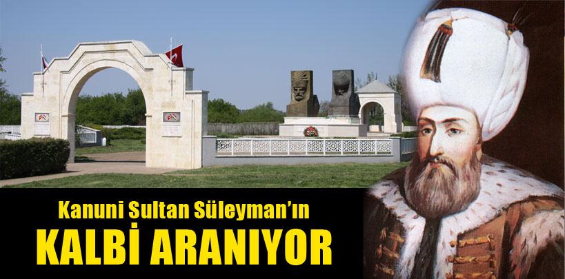 Kanuni Sultan Süleyman'ın kalbi Zigetvar'da aranıyor