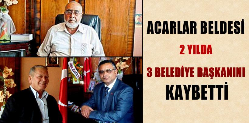 2 yıl içinde üçüncü belediye başkanını kaybettiler