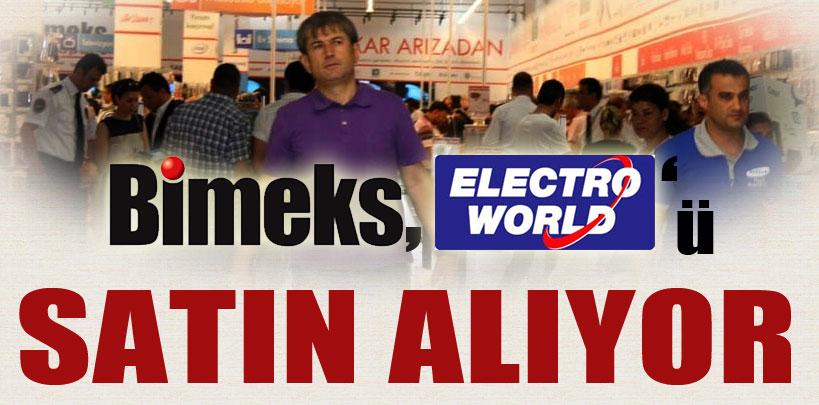 Bimeks teknoloji mağazaları zinciri Electro World'ü satın alıyor