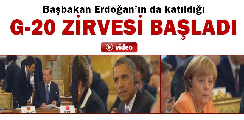 G-20 Zirvesi başladı