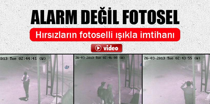 İstanbul'da hırsızların fotoselli ışıkla imtihanı