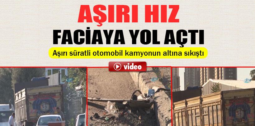 Alibeyköy'deki kazada 4 kişi feci şekilde can verdi