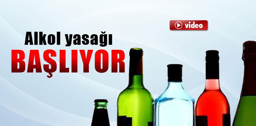 İçki yasakları başlıyor