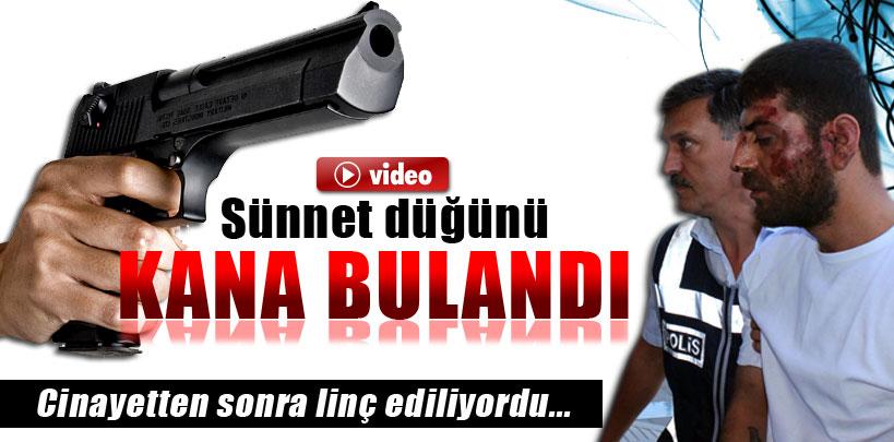 Aydın'da sünnet düğünü kana bulandı