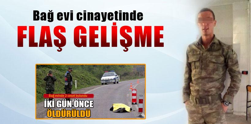 Bağ evi cinayetinin katil zanlısı Ereğli'ye getirildi