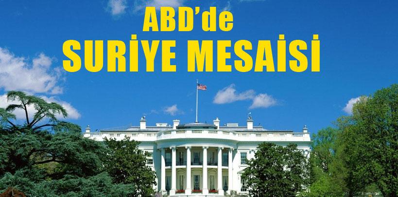 ABD'de 'Suriye' mesaisi