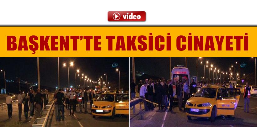 Ankara'da taksici cinayeti