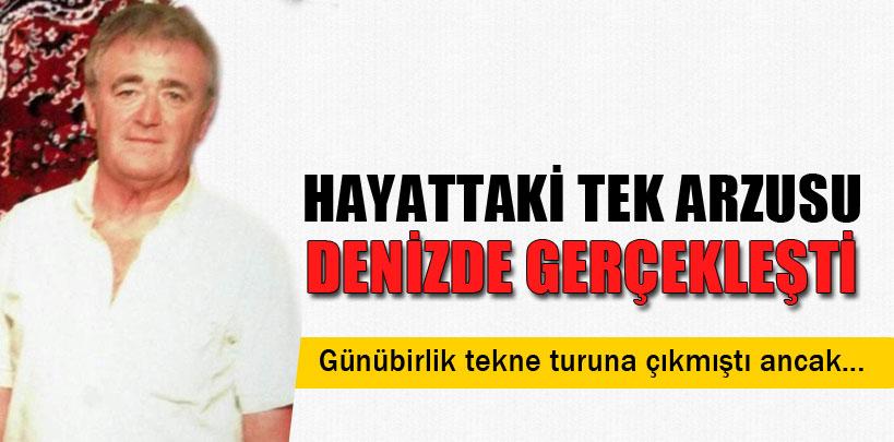 Denizde ölüm hayali gerçek oldu