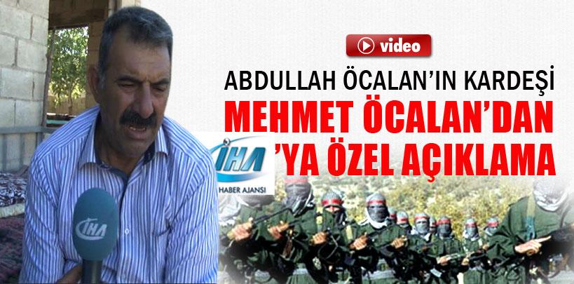 Mehmet Öcalan'dan İHA'ya özel çarpıcı açıklamalar