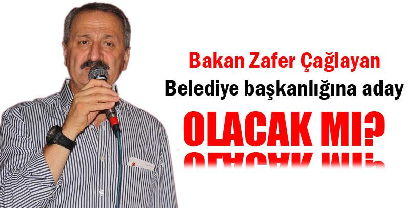 Zafer Çağlayan, Belediye başkanlığına aday olacak mı?