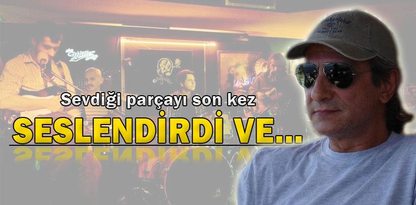 Gitarist en sevdiği parçayı söylerken sahnede öldü