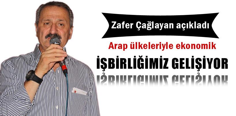 Çağlayan, 'Arap ülkeleriyle ekonomik işbirliğimiz gelişiyor'