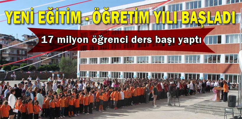 Yeni eğitim - öğretim yılı başladı