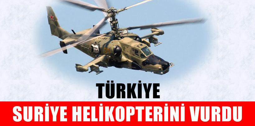 Arınç, 'Sınır ihlali yapan helikopter, uçaklarımızca düşürüldü'