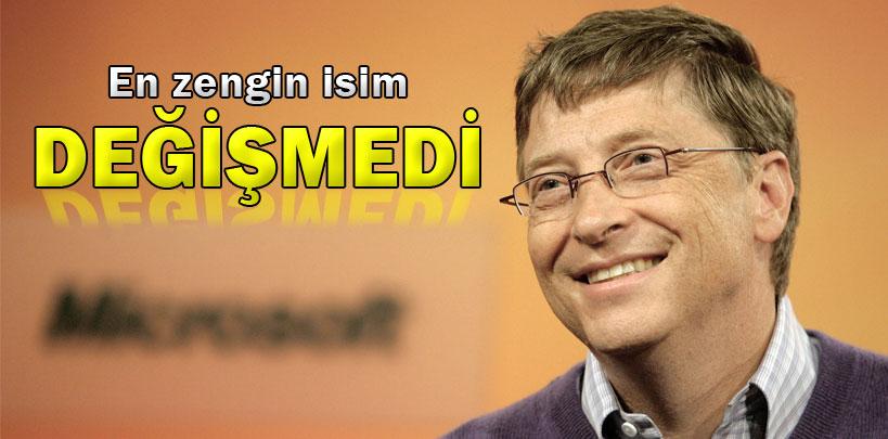 ABD'nin en zengini yine Bill Gates