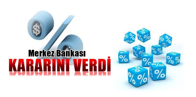 Merkez Bankası faizleri sabit tuttu