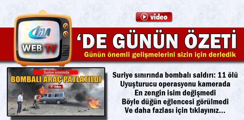 17 Eylül 2013 İHA WEB TV'de günün özeti