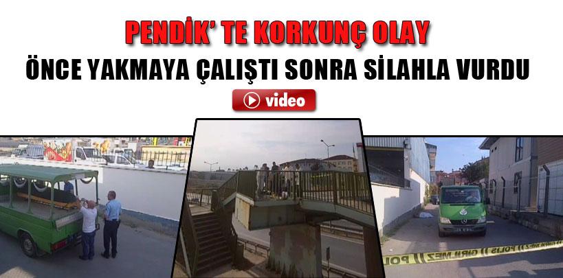 Pendik'te öfkeli koca dehşeti