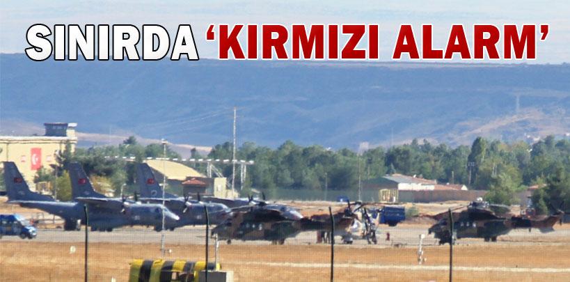 Diyarbakır 2. Hava Kuvvet Komutanlığı'nda 'kırmızı alarm'