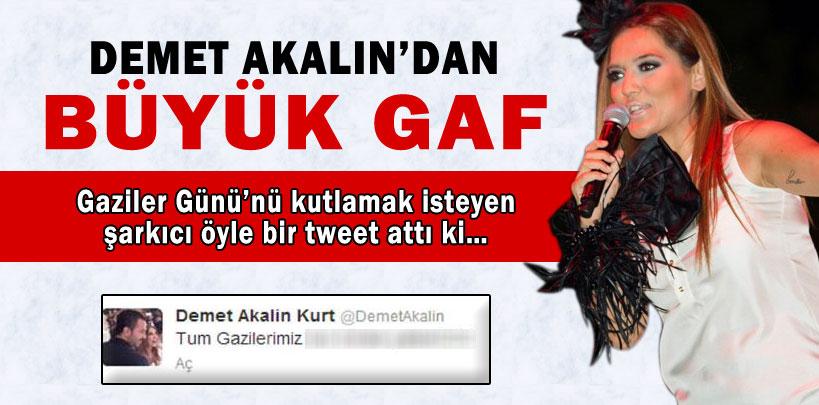 Demet Akalın'ın tweeti ortalığı karıştırdı