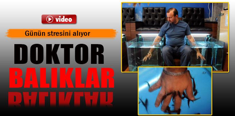 'Doktor balıklar' Lüleburgaz'da