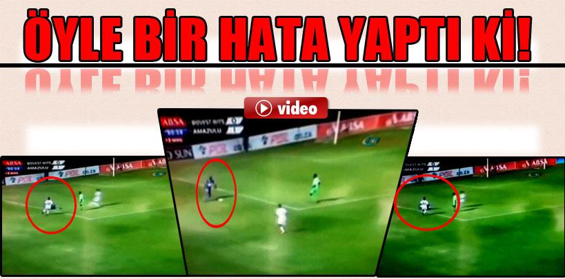 Öyle bir hata yaptı ki