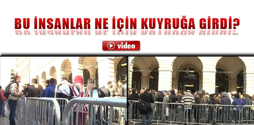 İngiltere'de 'iPhone 5S' izdihamı