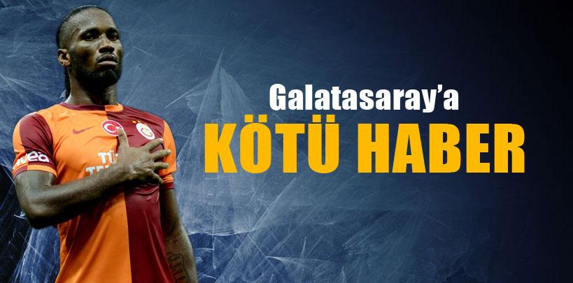 Galatasaray'a, Beşiktaş maçı öncesi kötü haber