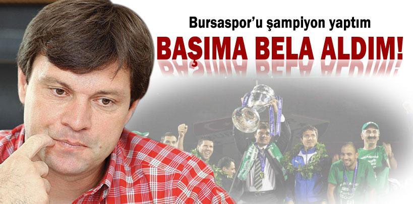 Ertuğrul Sağlam, 'Şampiyonluk başıma bela oldu'