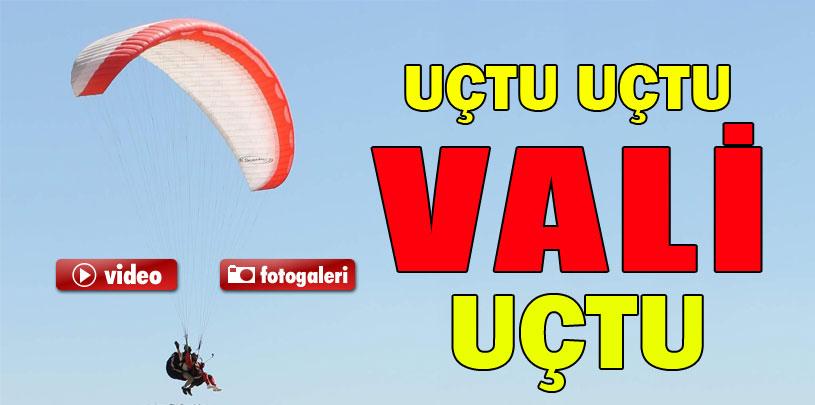 Siirt Valisi yüksekten uçtu