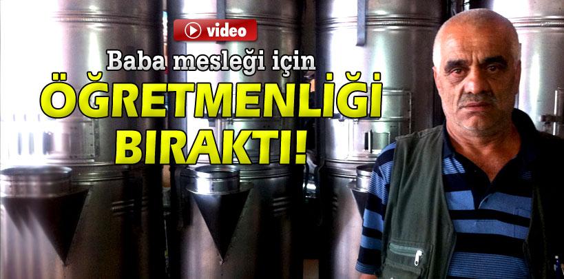 Baba mesleği sobacılık için öğretmenliği bıraktı