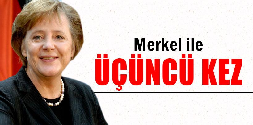 Merkel üçüncü kez başbakanlık koltuğuna oturacak